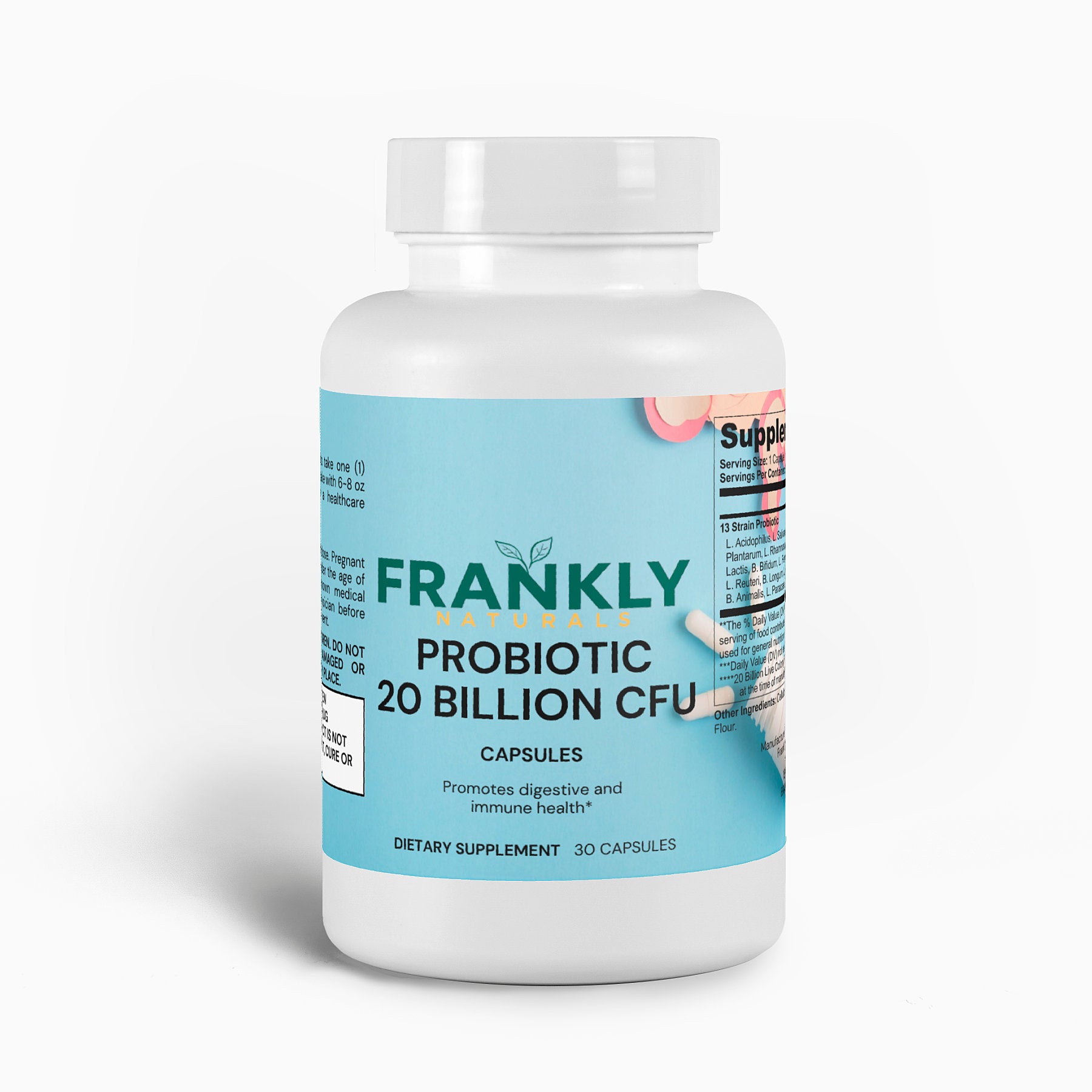 Frankly Naturals- Probiotic 20 Billion