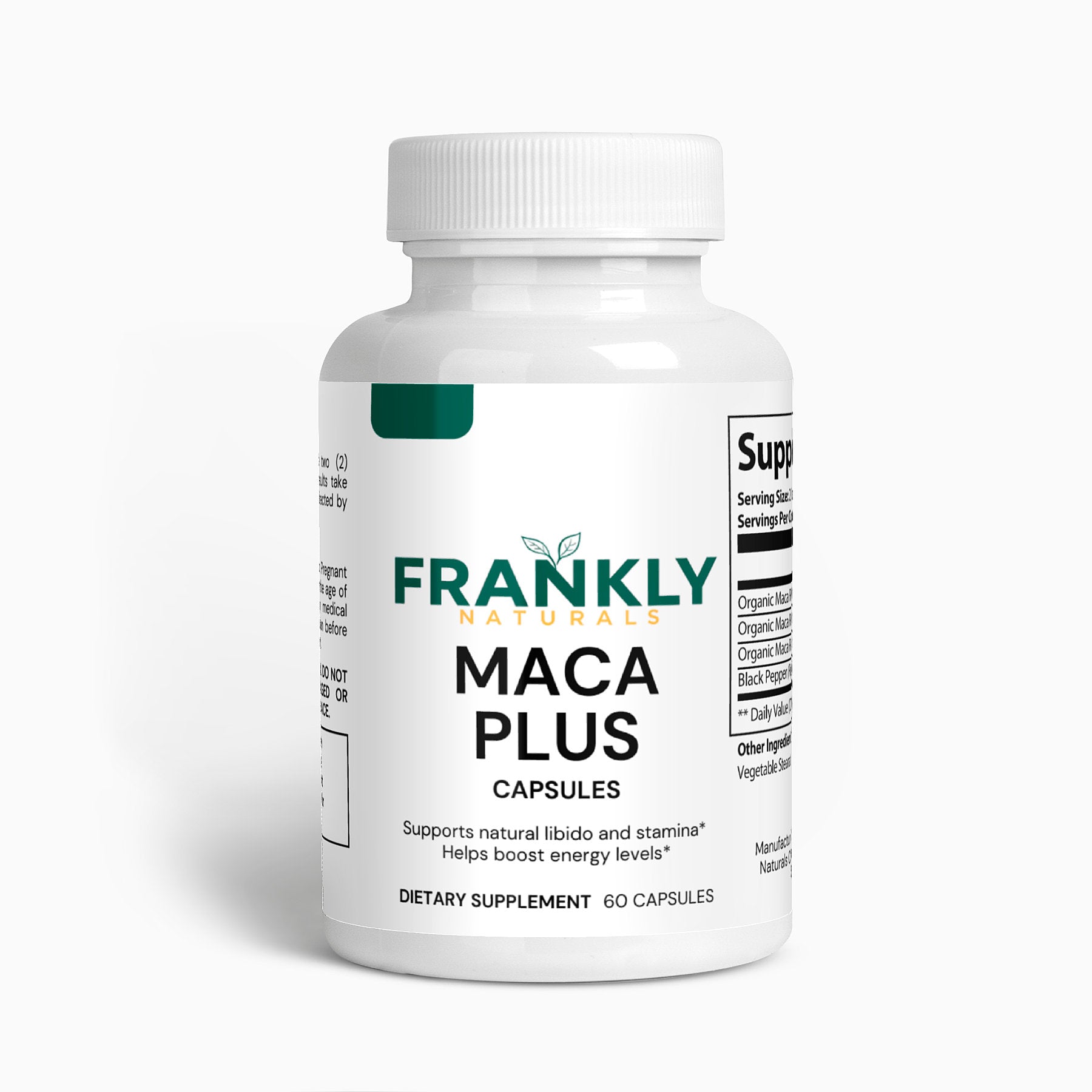 Frankly Naturals- Maca Plus