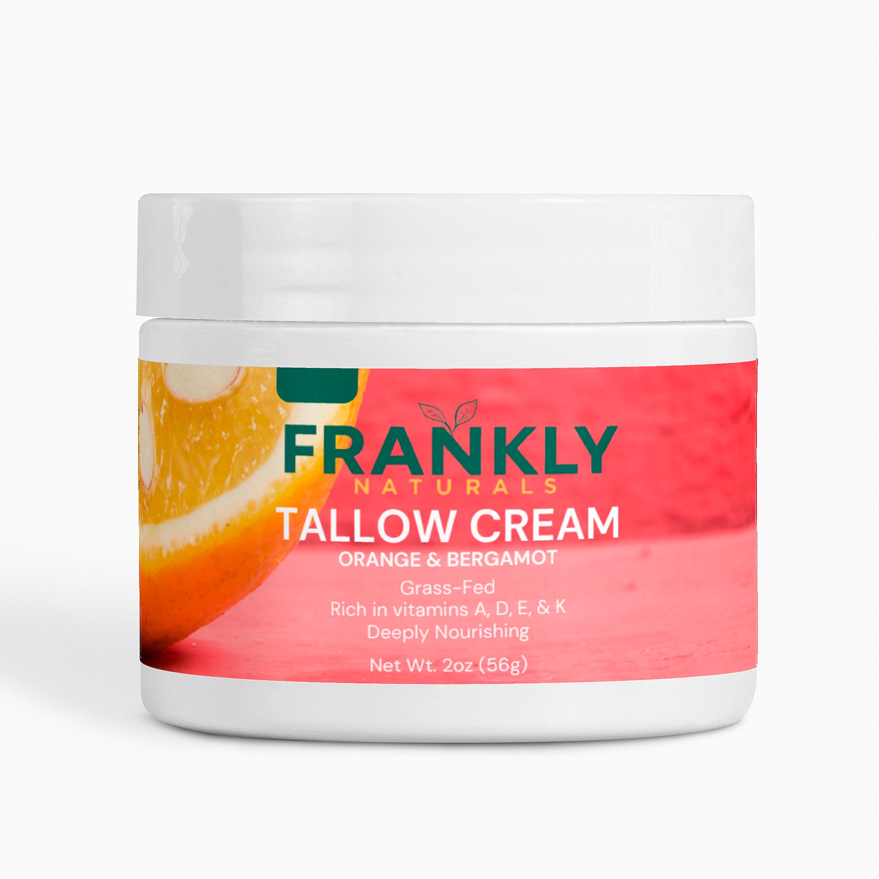 Frankly Naturals- Tallow Cream Orange & Bergamot