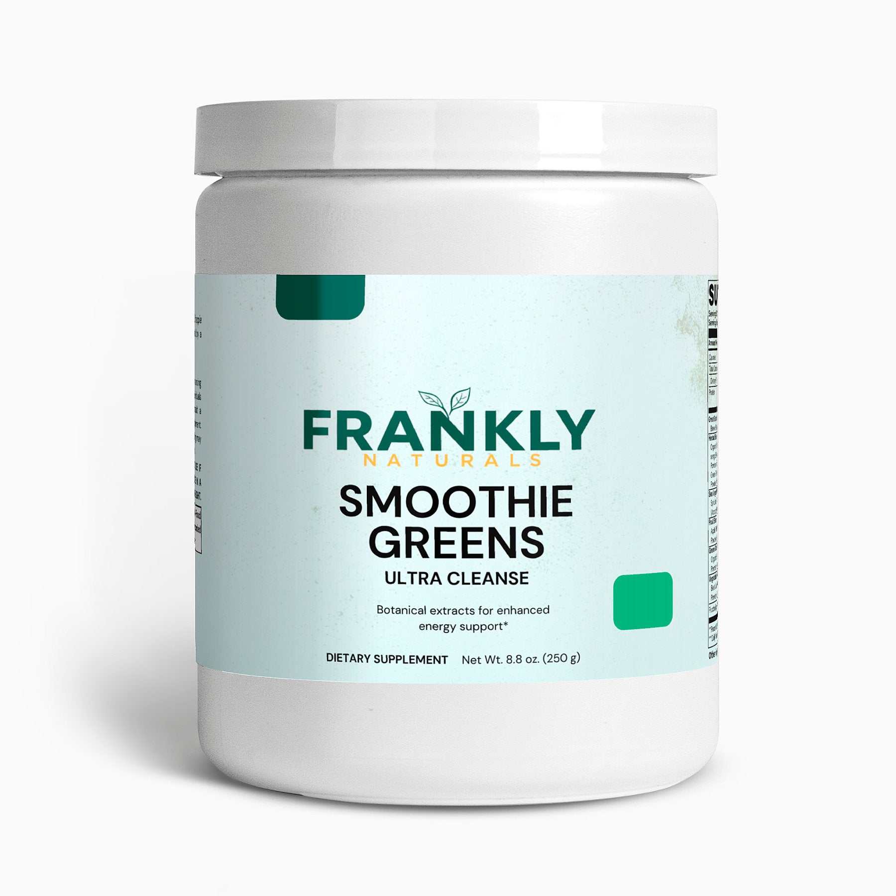 Frankly Naturals- Ultra Cleanse Smoothie Greens