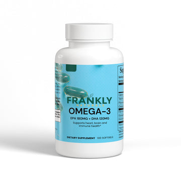 Frankly Naturals- Omega-3 EPA 180mg + DHA 120mg