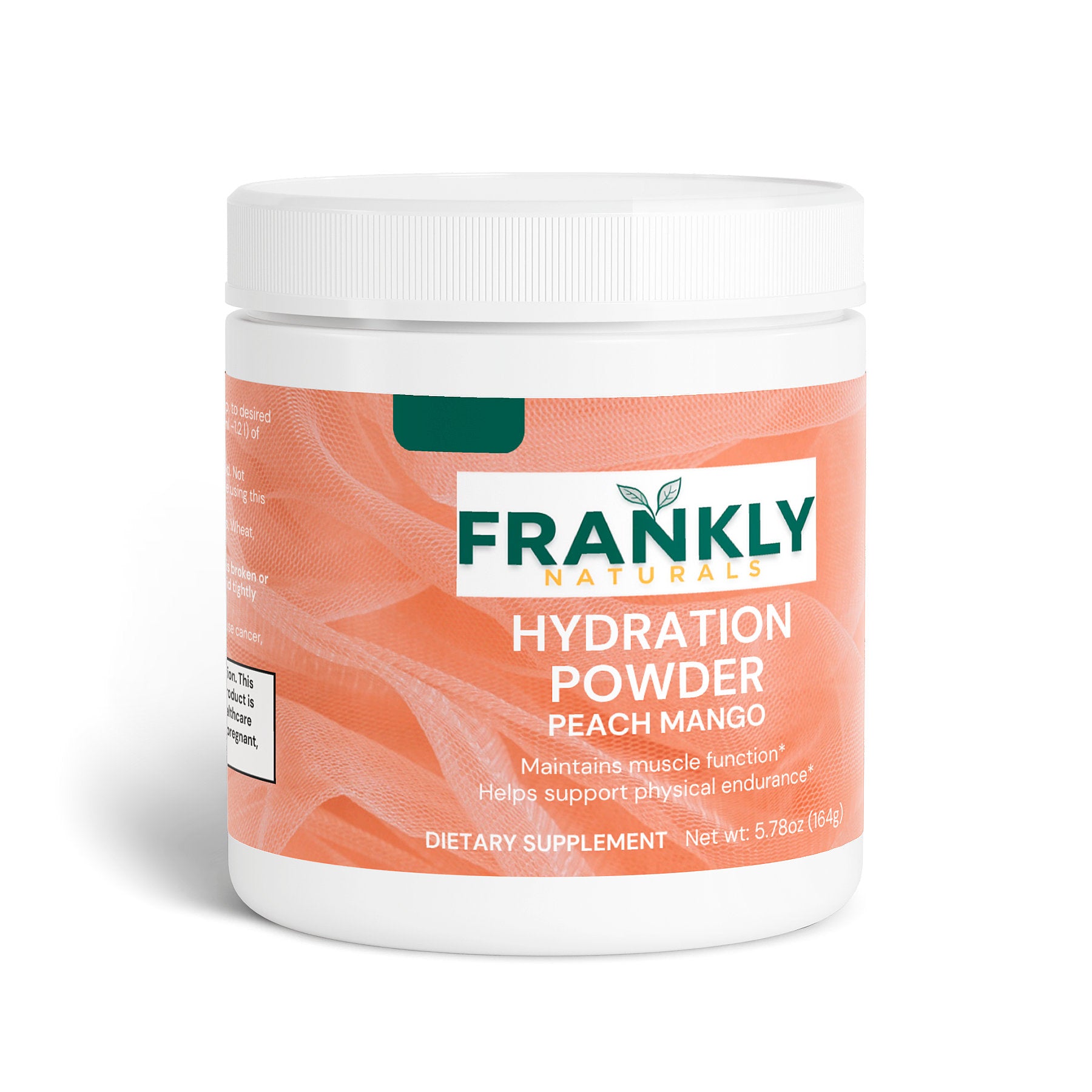 Frankly Naturals- Hydration Powder (Peach Mango)