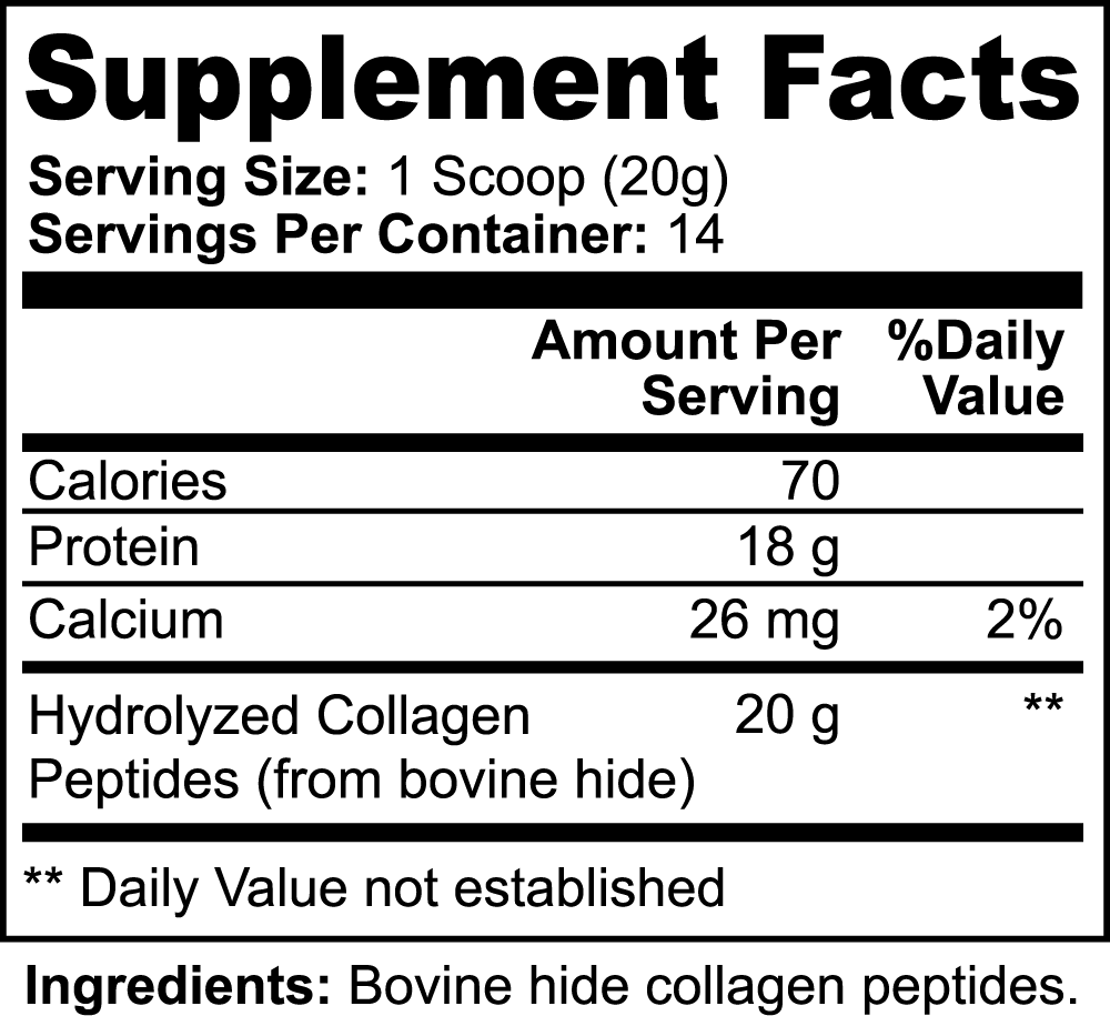 Frankly Naturals- Grass-Fed Hydrolyzed Collagen Peptides