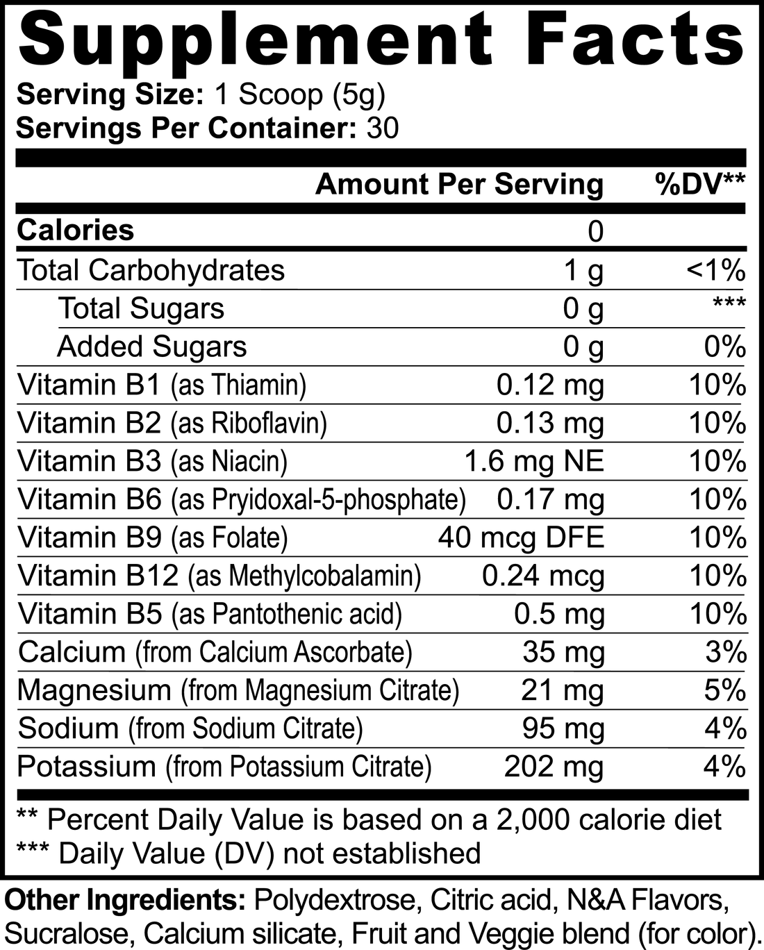 Frankly Naturals- Hydration Powder (Lychee)