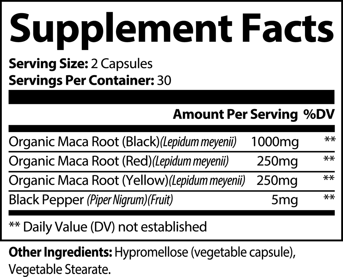 Frankly Naturals- Maca Plus