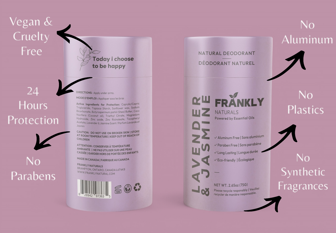 Natural Deodorant - Lavender & Jasmine